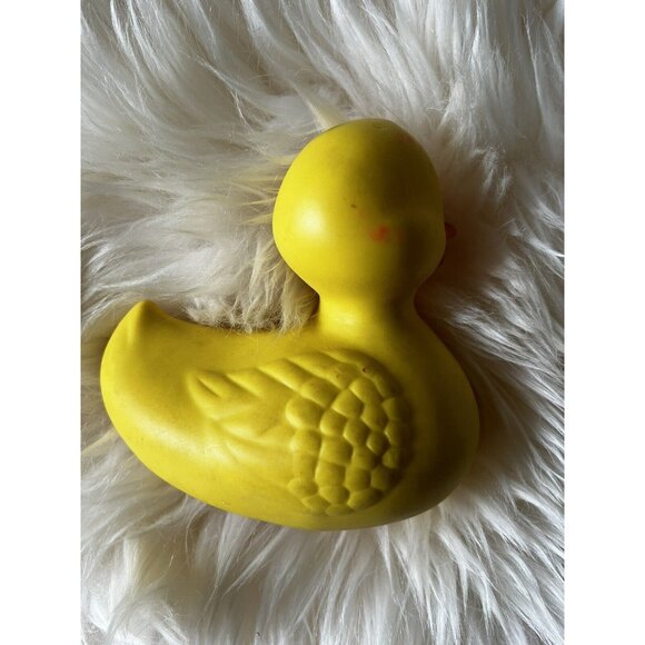Vintage Knickerbocker Yellow Rubber Duck Duckie Ducky MADE IN THE USA - Picture 5 of 11